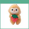 Kids Monkey Plush And Fruit Combo Toy For Backpack Hanging And Creative Play