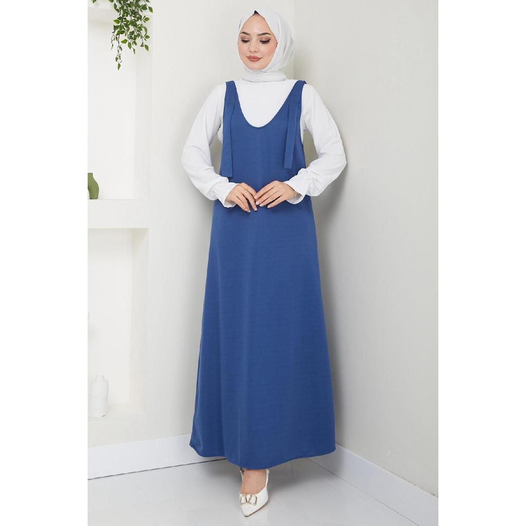 Rochie Gilet Tricotat Nehir Negru HM2389