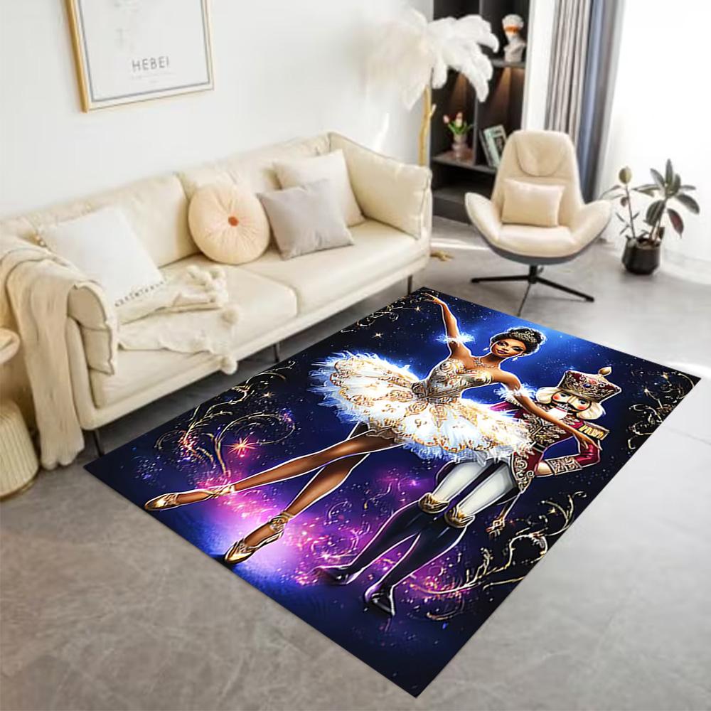 1pc Amazing Beautiful Home Carpet Non Slip Design for Bedroom Gift