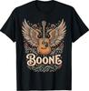 Boone Music Lover Vibes Colorful Artistic Design T-Shirt