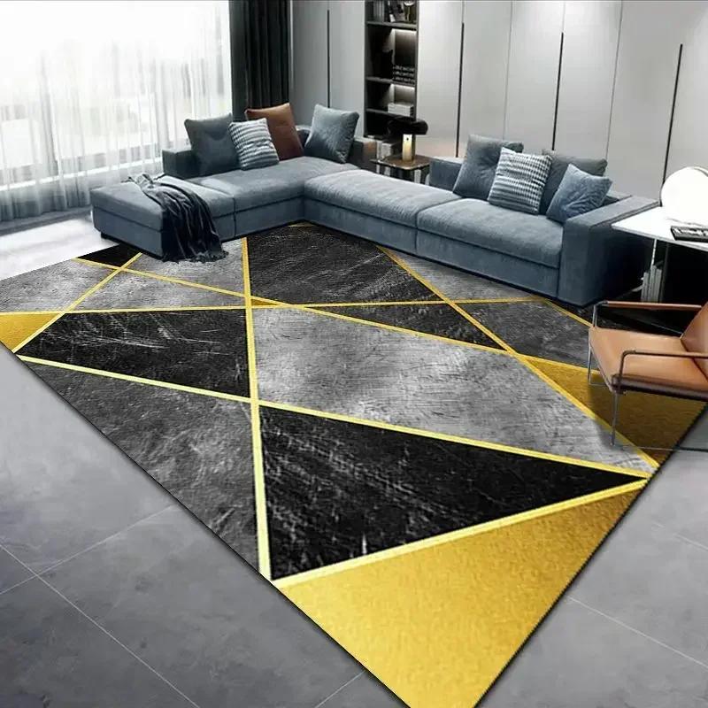 Light Luxury Carpets for Living Room Modern Bedroom Decoration Carpet Home Sofa Coffee Table Area Rug Cloakroom Balcony Foot Mat