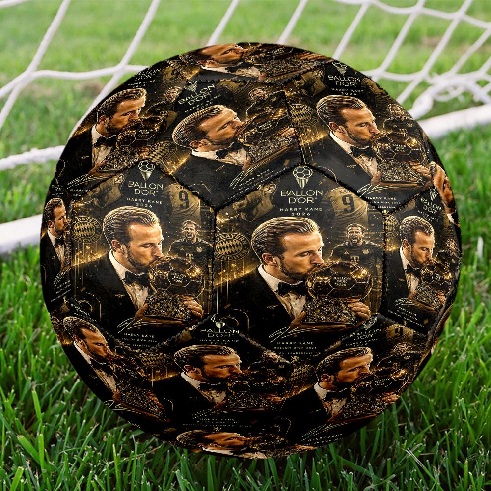 Harry Kane Celebrazione Taglia 5 Materiale PU Senza Cuciture Resistente all'Usura Partita Allenamento Calcio Futbol Voetbal Bola 0706a17