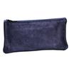 Flat Pencil Case - Clairefontaine - 8707C - Iridescent Leather - 22x11 Cm - Petrol