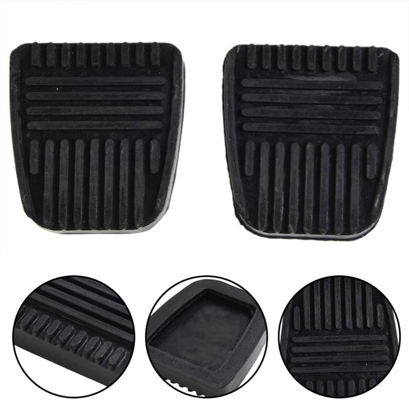 1 Pair Clutch Brake Pedal Rubber Pad Fit for  CelicaPaseo 31321-14020 Auto Brake Clutch Pedal Cover