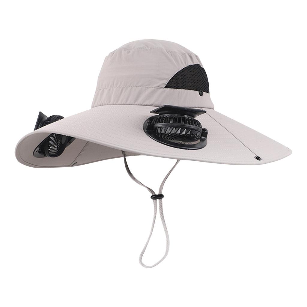 Solar Powered Fan Hat, Summer Hat, Fishing Hat, Sun Protections, Sun Shading,  Conditioning, Fisherman, Mountain Climbing, UV Protections