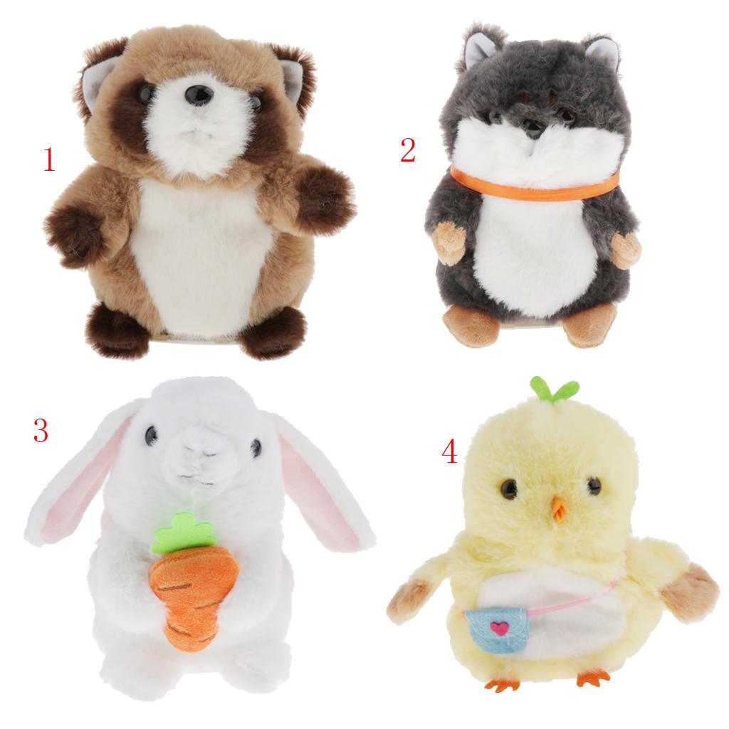 Talking Animal Repeats What You Say Electronic Cute Interactive Plush Toy