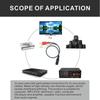 mm to mm RCA AV Camcorder Video Cable Female to 2RCA QiCheng&LYS 3.5 3.5 (3.5 Male)