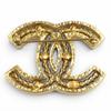 Excellent CHANEL Brooch COCO Mark design gold Women 02A Used