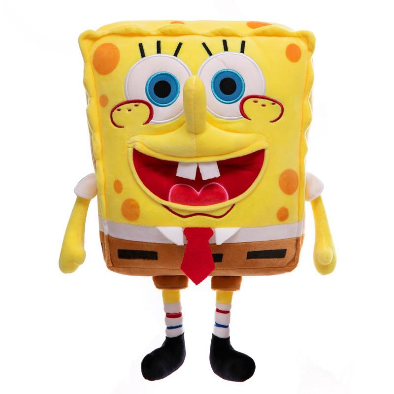 Squarepants Spongebob Cartoon Character Plush Stuffed Toy Gift Decoration Yellow