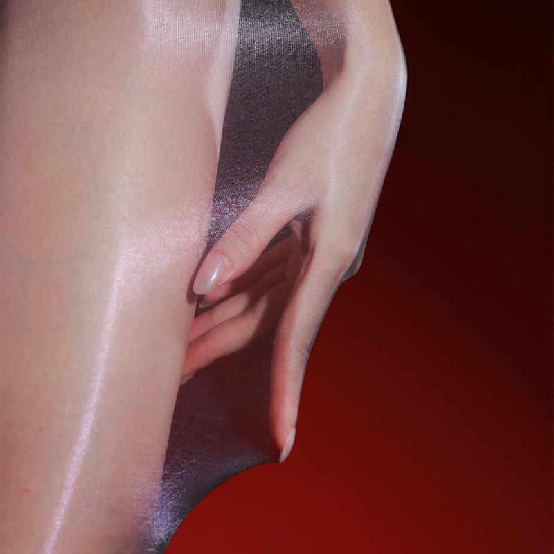 Men'S And Women'S Sexy And Alluring Aurora Ultra-Thin Double-Yarn Glossy Pantyhose With A Dazzling Shine, No Need To Remove,
