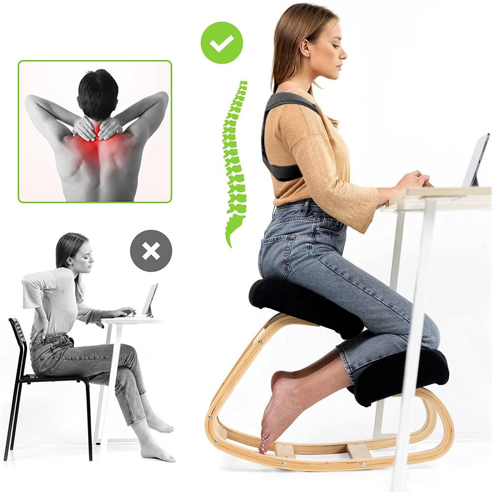 Adjustable Back Posture Corrector Body Shape Clavicle Spine Back Support Belt Posture Correction for Men Women Humpback