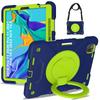 Rotatable Stand Armor Case Universal for iPad Air 4 5 10.9 Pro11 2018-2022 Hybrid Cover With Portable Handle Grip Shoulder Strap