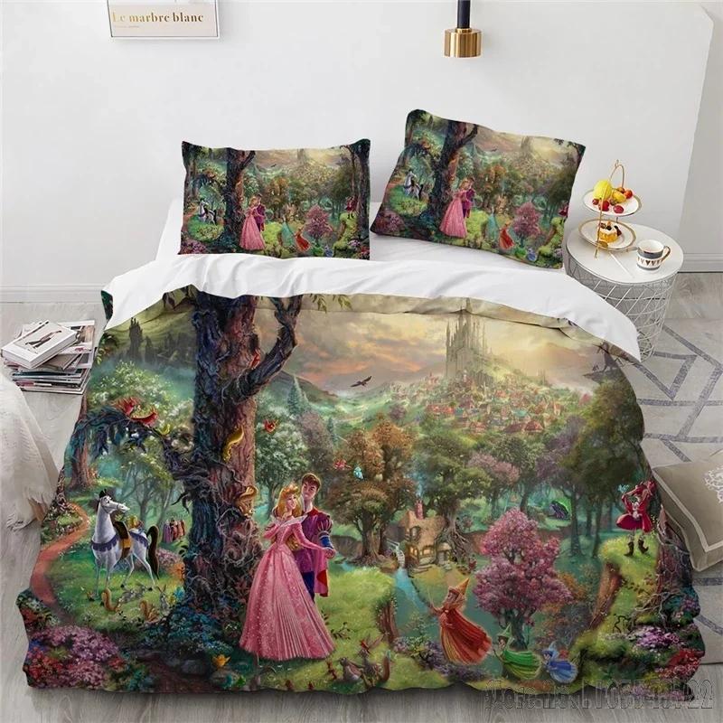 3D Cartoon Film Aladdin Duvet Cover Set HD Comforter Cover for Kids Bedding Sets Bedclothes Bedroom Decor