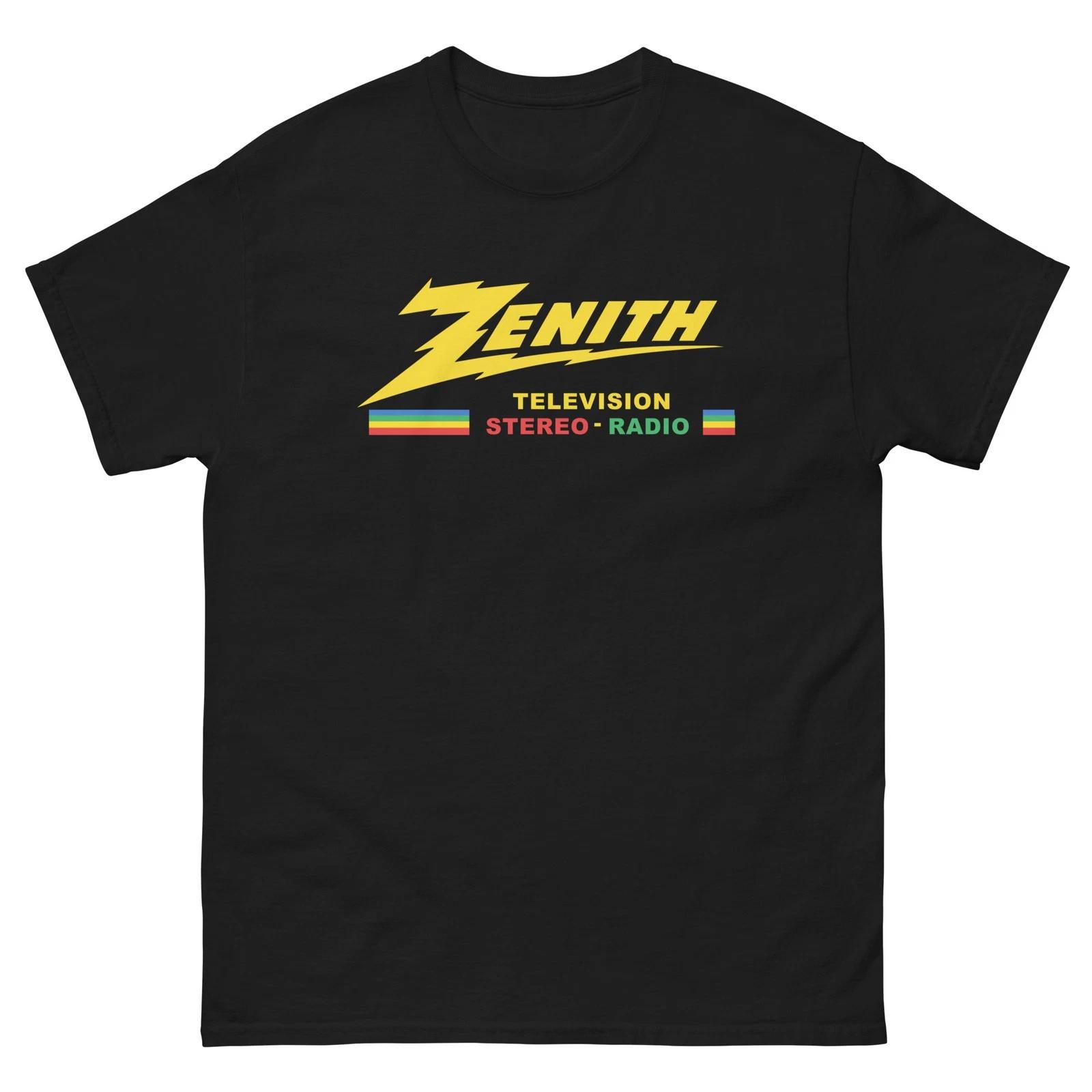 Zenith TV Radio Vintage Style Graphic T Shirt Unisex classic tee M