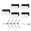Filters Side Brush Replacement Kit For Lefant M1 / M2 Pro Robot Vacuum 5 Filters + 4 Side Brushes + Cleaning Tool