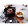 Cocotte Zwilling Staub rund 20cm schwarz 2,2l (1102025)
