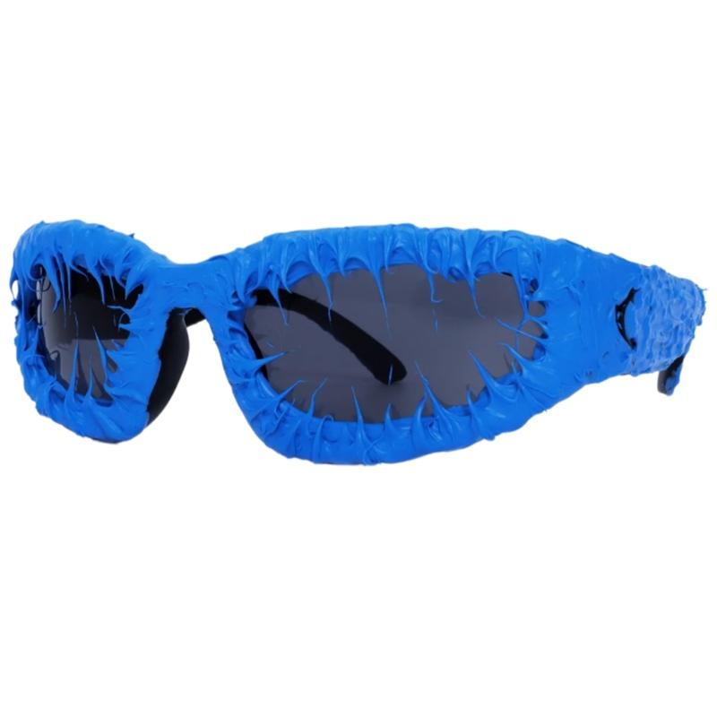 

Unique Studded Fashion Sunglasses Eye Catching Spikes Fashion Sunglasses for Halloweens Parties and Daily Wear