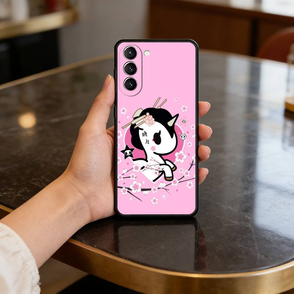 Japan T-Tokidokis CUTE Case for Samsung Galaxy S21 S25 FE S24 S23 Ultra S20 S9 S22 Plus S10 TPU Cover