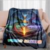 1PC Custom Name Epic Dragon Fantasy Art Flannel Blanket Versatile,all-season Throw Suitable for the Living Room,bedroom,camping,travel,and Gift