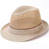 Cappello Estivo da Sole da Uomo - Paglietta a Rete Traspirante per Anziani, Cappellino Leggero Raffreddante con Protezione UV
