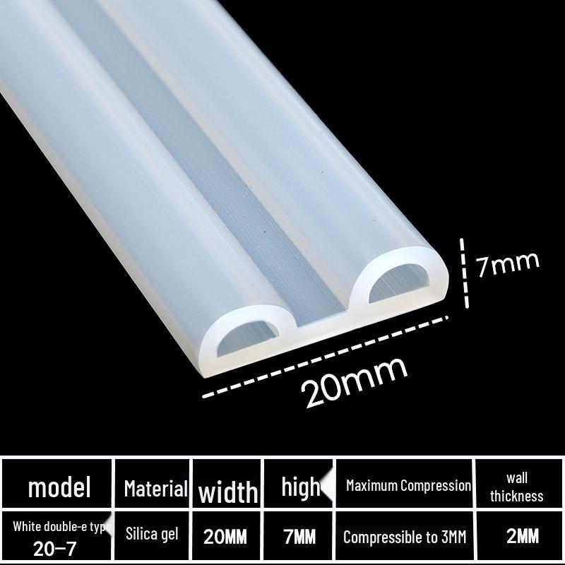Silicone Sealing Strip: Acid & Alkali Resistant, High Temp Resistant, P & E-shaped for Oven, Steamer, Baking, Cold Storage.