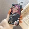 Gotou Hitori Anime B-Bocchi The Rock Phone Case For IPhone 17 Air 16 15 14 13 Pro Max 11 12 Black Silicone Cover
