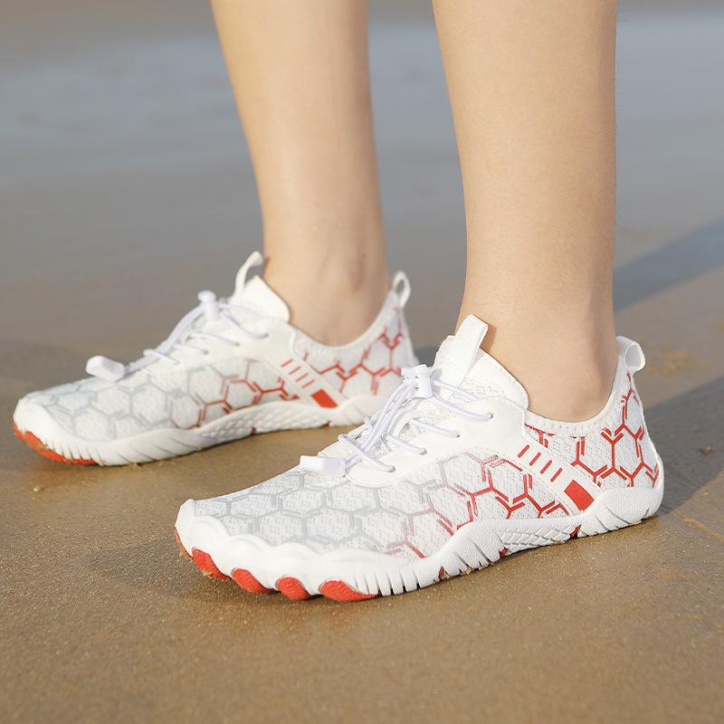 Couple Creek Walking Shoes Outdoor Swimming Wading Shoes Parent-child Hiking Five-finger Shoes Breathable Creek Walking Shoes