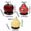Ceramic Fruit Toothpick Dispenser Cute Toothpick Container Fruit Theme Toothpick Box  Kitchen