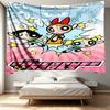 The Powerpuff Girls Print Tapestry - Portable Wall Decor Cloth, for Home, Dorm, Travel, Bedroom, Living Room - Ideal Birthday Housewarming Gift
