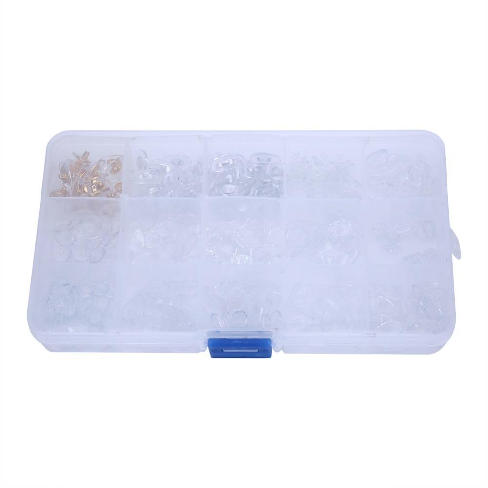 

150 Pairs Soft PVC Material Nose Pad Repair Kit Eyeglasses and Sunglasses Repair
