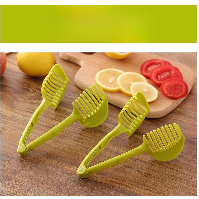 Kitchen Handheld Orange Lemon Slicer Tomato Cutting Clip Fruit Slicer Onion Slicer KitchenItem Cutter Accessorie