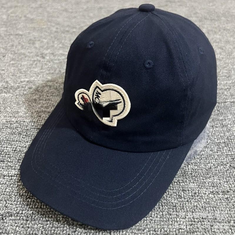 Cotton Classic Baseball Hat Breathable Sun Hat With Curved Brim For Wear Casual