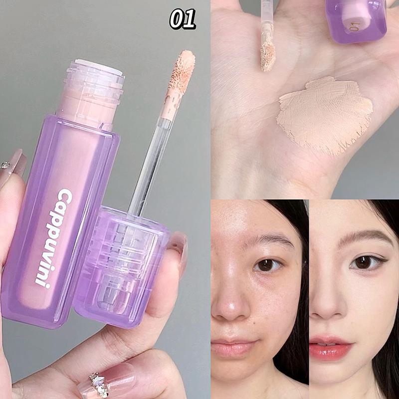 Liquid Concealer Lightweight Dark Circle Blemish Pore - Minimizing Creamy Concealer Natural Finish For Sensitive Skin Makeup 1