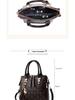 Korean Style Women's Letter Pattern PU Leather Crossbody Handbag