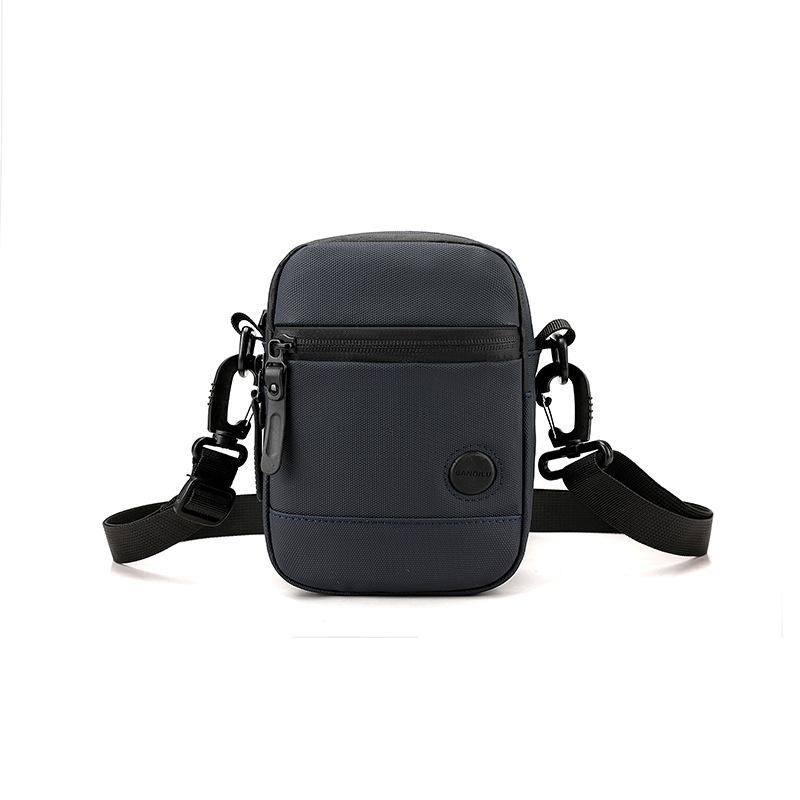 New men's messenger bag outdoor travel mobile phone bag men's small square bag casual large capacity shoulder light luxury