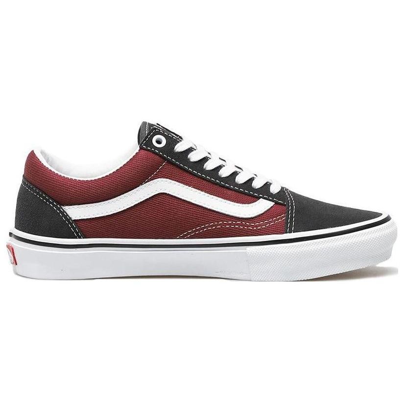 Vans Old Skool Comfortable Durable Low-Top Skate Shoes Unisex Sneakers Black Red VN0A5FCB249