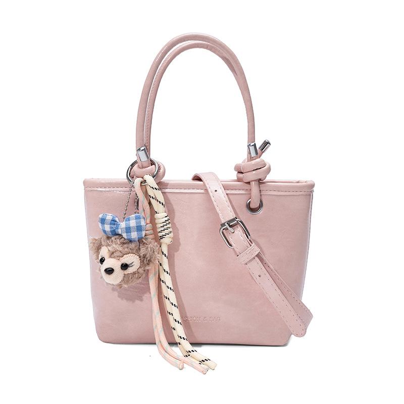 Wszechstronna Błyszcząca Miękka Skóra Przenośna Torba Wiaderko Damska Nowa Moda i Rekreacja Dojazdy na Ramię Listonoszka