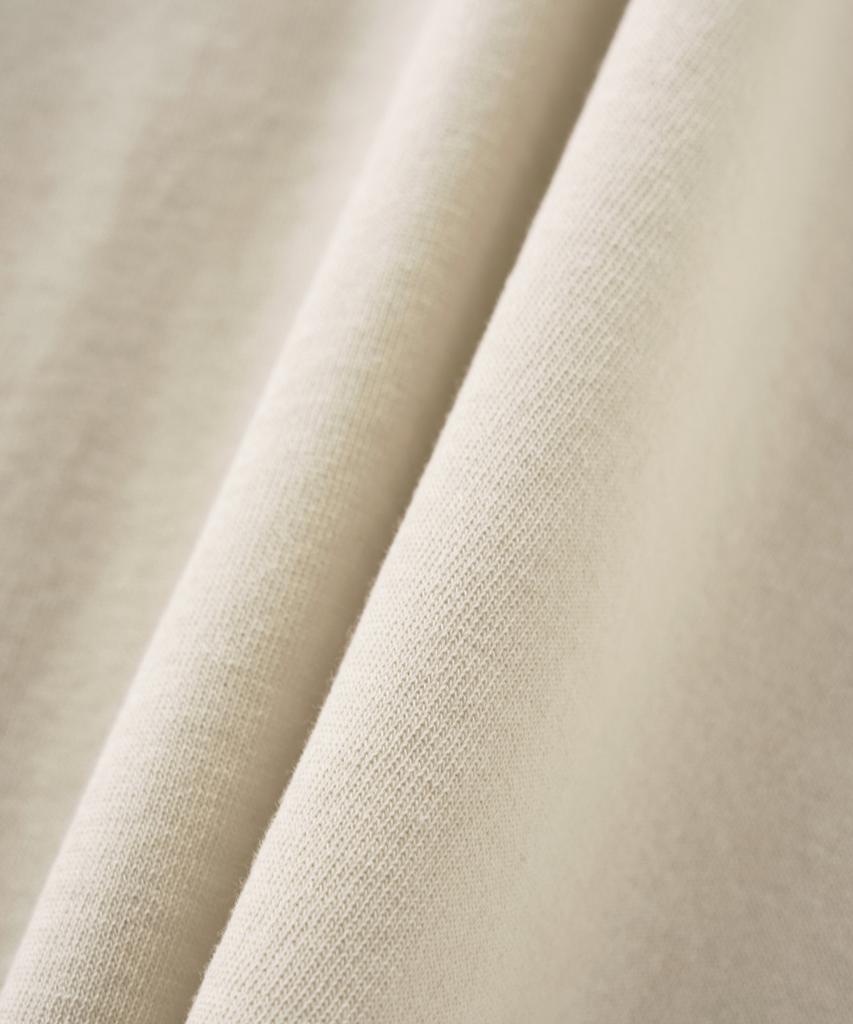 Satur Lightweight Collar Half Cardigan Oatmeal