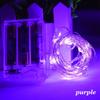 1m - 10m LED String Light 9 Colors Fairy Lights 10-100LEDs Copper Wire Battery Powered for Wedding Xmas Party Decor Holiday Lamp