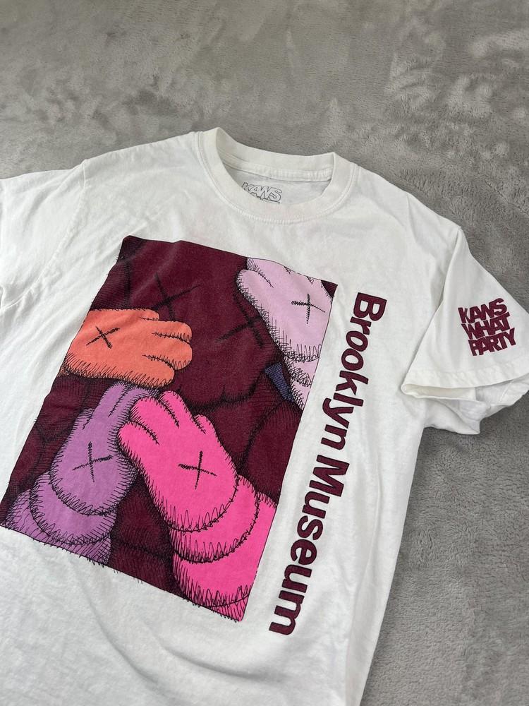 KAWS What Party Shirt Mens Small Graphic Brooklyn Museum Artist Limited Edition Unisex T-Shirt XXXL