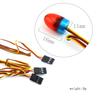 1/10 RC Car Led Lights With Multi-function Rotating Flashing Lamp for 1/10 RC Model Car 1:14 Tamiya Tractor Engineering Truck