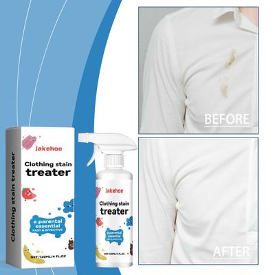 120 ml/Flasche Kleidungsdekontaminationsspray Fleckenentfernerspray für Textilien Tragbares Fleckenentfernerspray