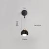 Luxury Crystal Bedside Hanging Lamp: Modern High-End Design for Bedroom or TV Wall