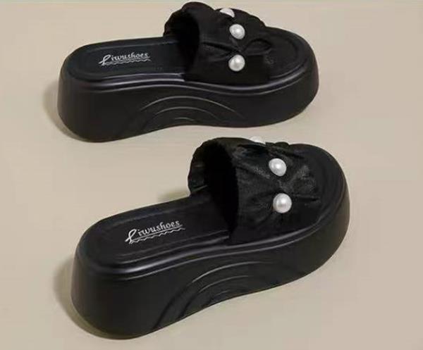 

Модные домашние тапочки Обувь на платформе Слиперы Женские Роскошные шлепанцы Сланцы Женские Пляжные 2025 Дизайнерские сабо Модные тапочки Повседневная обувь S 35