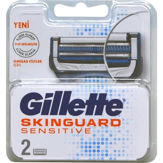 

Сменные лезвия для бритвы Gillette Skinguard Sensitive, 2 шт. в упаковке 7702018488735 Бритва