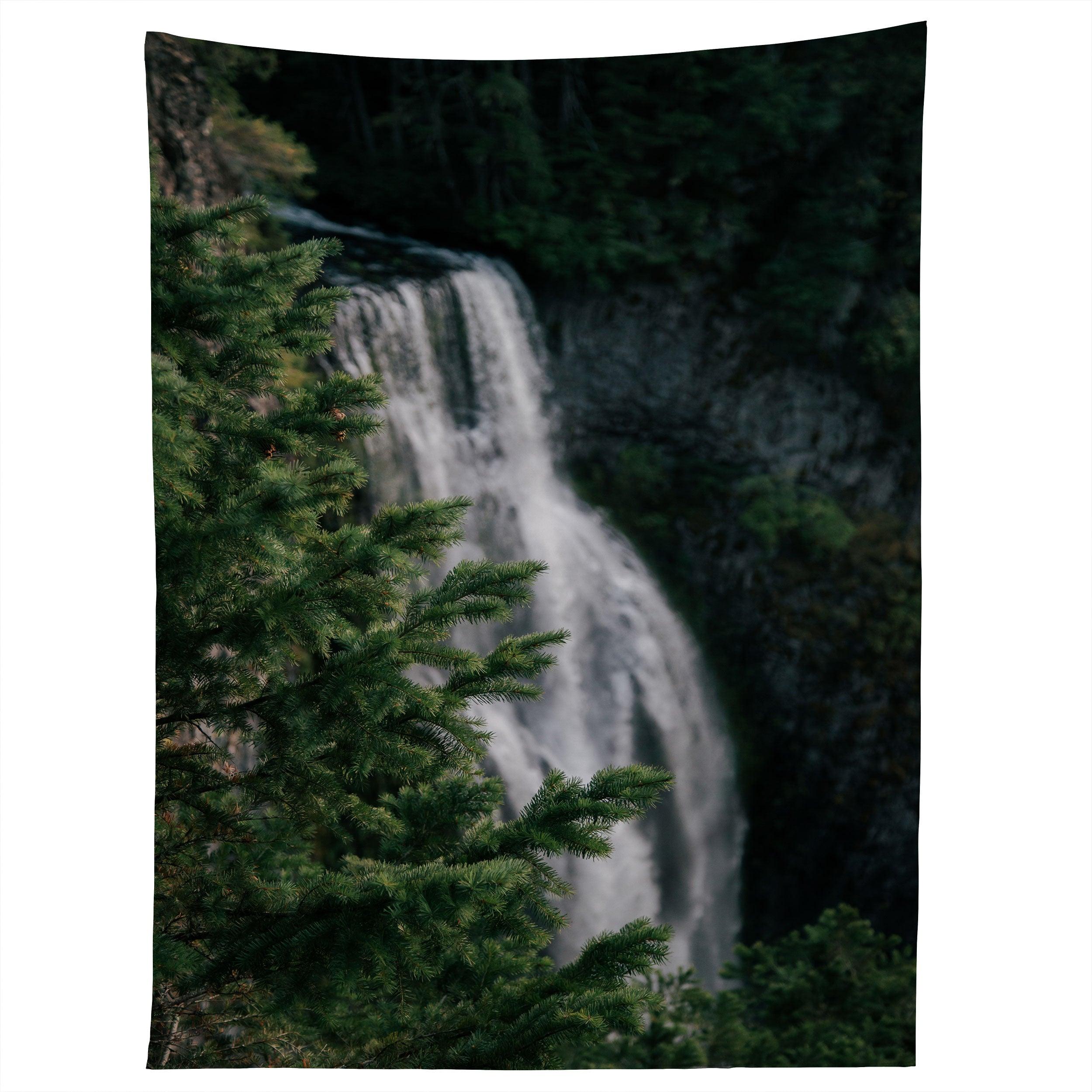 FOREST WATERFALL tapestry 75x100