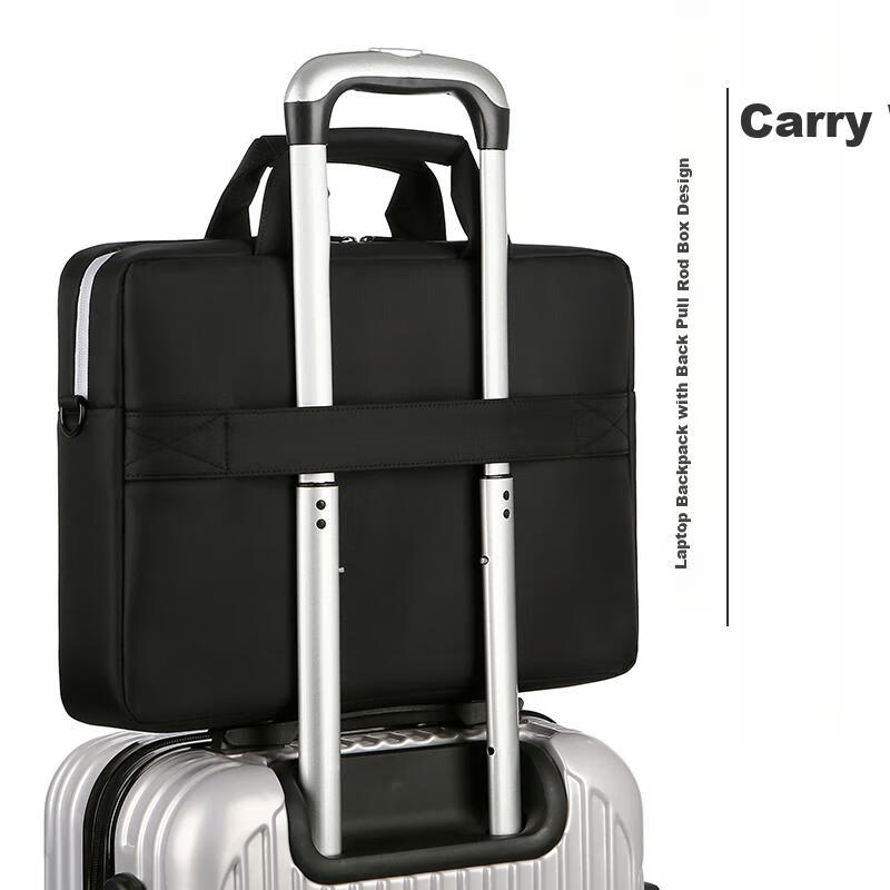 BRINCH Laptop Bag 15/16 Inch Business Water-Resistant Large Capacity Suitable for Huawei And Lenovo Laptops