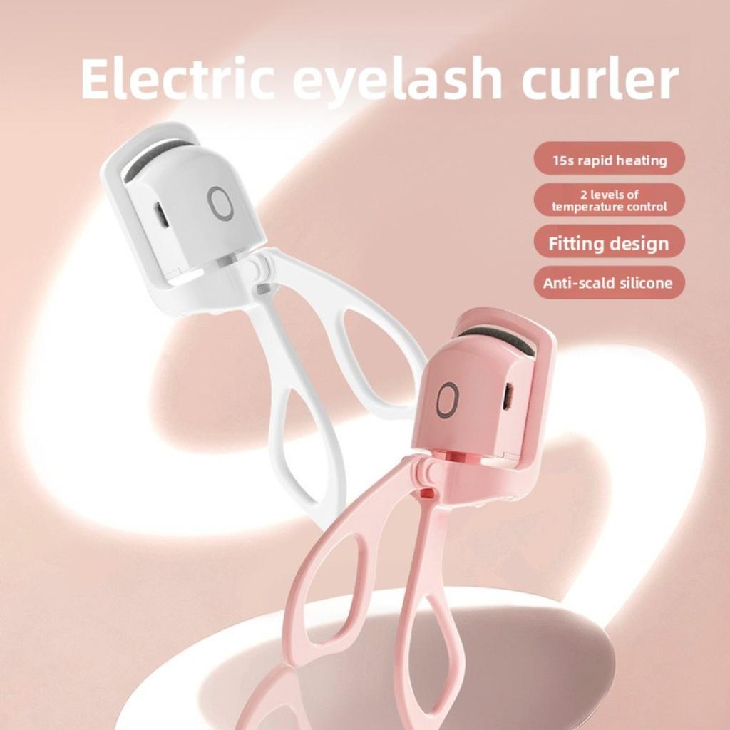 Durable Household Electric Eyelash Curler, Beauty Eye Instrument, Eyelash Makeup Tool, Electric Clip Heating Eyelash Curler - Quickly Curl Eyelashes