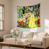 Classic Anime SsnowWhiteS Cute Tapestry Wall Hanging Tapestry Art Deco Blanket Curtain Hanging At Home Bedroom Living Room