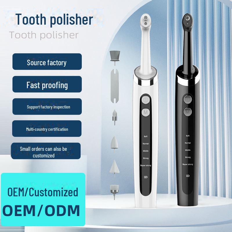 

Electric Teeth Whitening & Cleaning Device for Yellow Stain Removal розовый